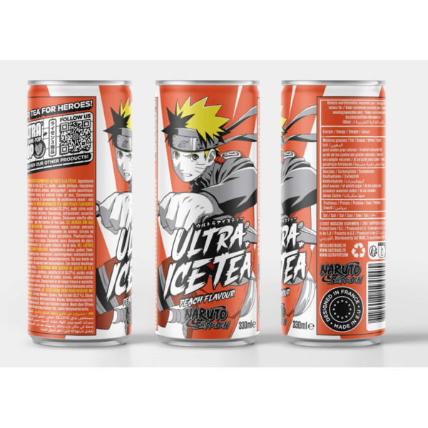 Naruto Shippuden ULTRA ICE TEA Peach Ice Tea 