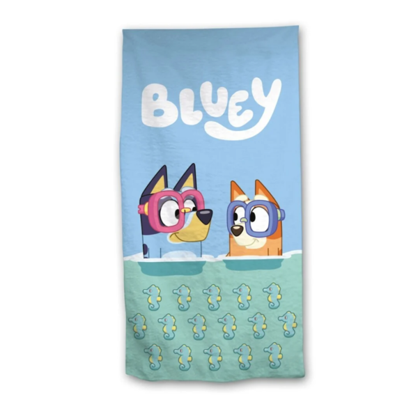  Bluey & Bingo at the beach Towel 140 x 70 cms