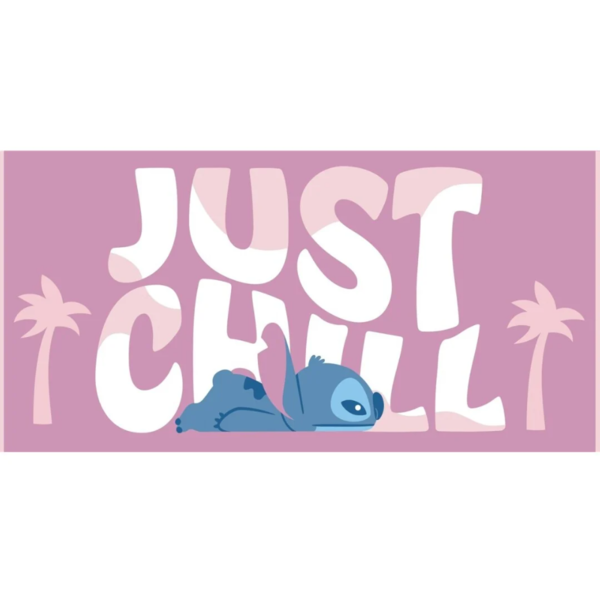 Just Chill Lilo & Stitch Disney Towel 140 x 70 cms