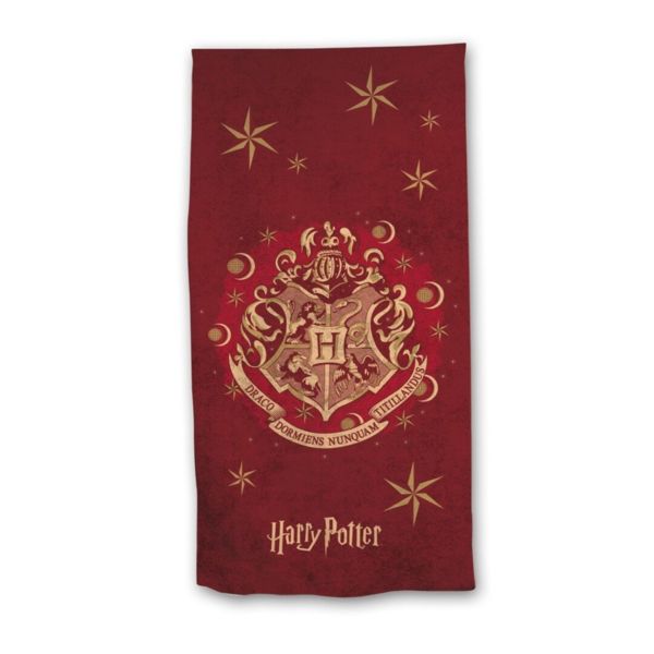 Hogwarts Crest Microfiber Towel Harry Potter 70 x 140 cms
