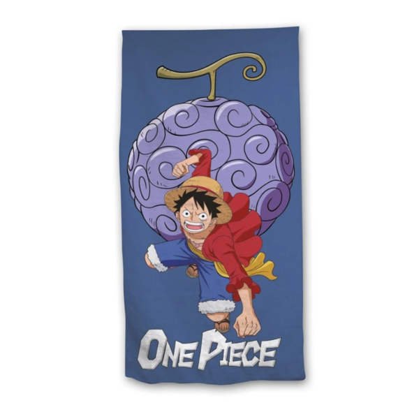 Toalla Monkey D. Luffy Gomu Gomu No One Piece 140 x 70 cms