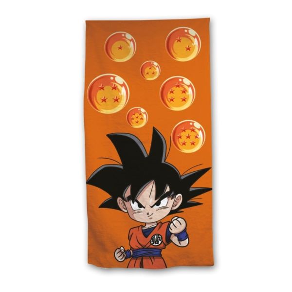 Toalla Son Goku Chibi Dragon Ball Super 140 x 70 cms