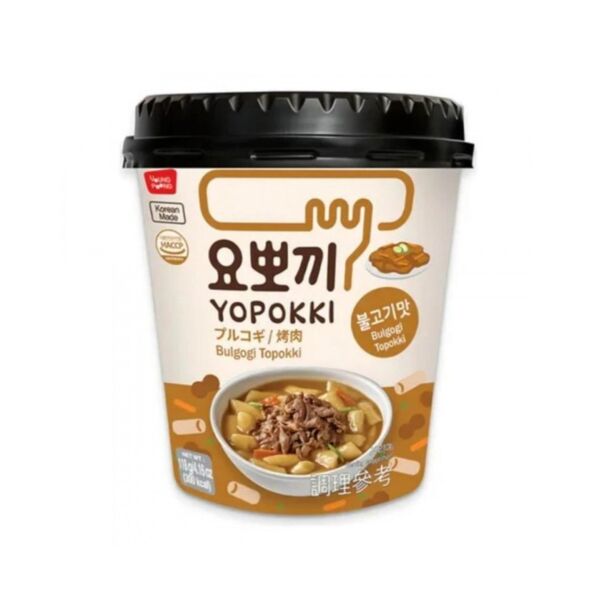 Yopokki Topokki Sabor Carne Bulgogi Young Poong 118 g