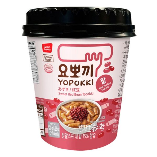 Yopokki Topokki Sabor Frijol Rojo Young Poong 120 g