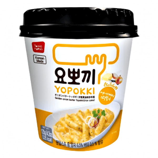 Golden Yopokki Topokki Onion & Butter flavour Young Poong 120 g