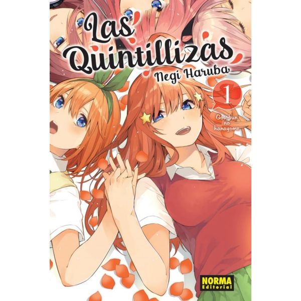 Las Quintillizas #01 Manga Oficial Norma Comics