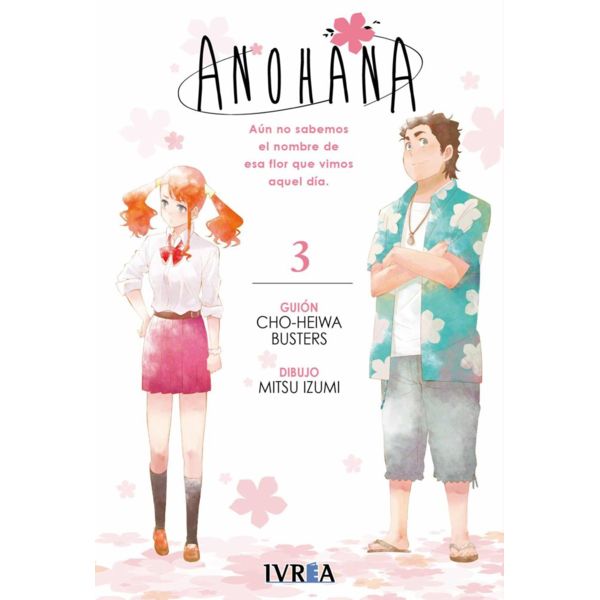 Anohana #03 Manga Oficial Ivrea (Spanish)