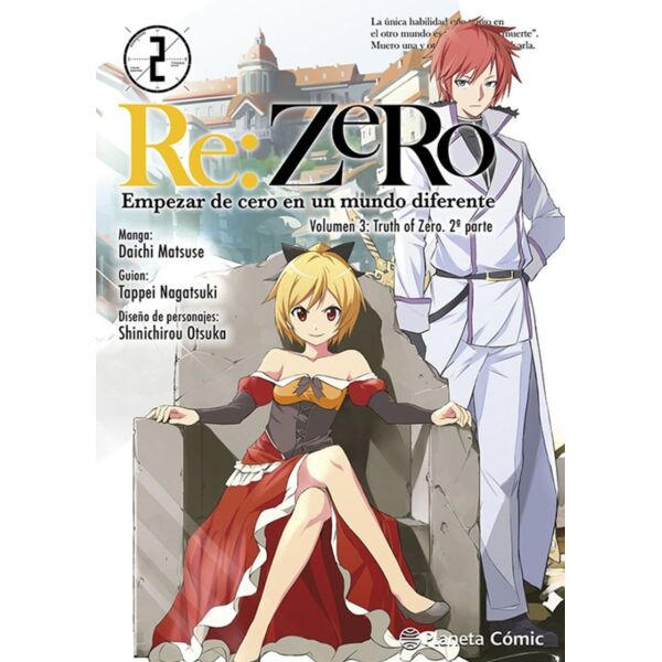 Manga Re:Zero: Empezar de cero en un mundo diferente Volumen 3: Truth of Zero #02