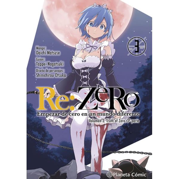 Manga Re:Zero: Empezar de cero en un mundo diferente Volumen 3: Truth of Zero #03