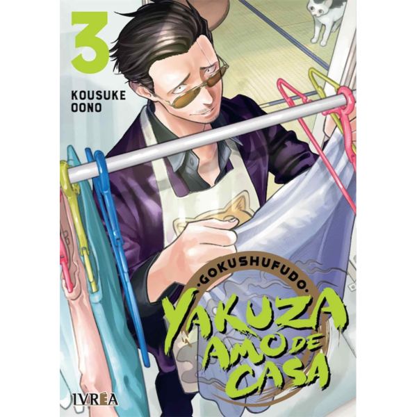Gokushufudo: Yakuza Amo De Casa #03 Manga Oficial Ivrea