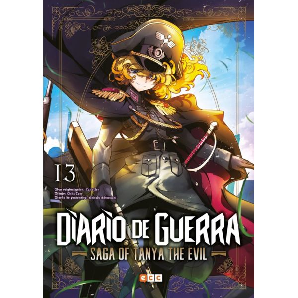 Diario de Guerra Saga of Tanya the Evil #13 Manga Oficial ECC Ediciones (Spanish)