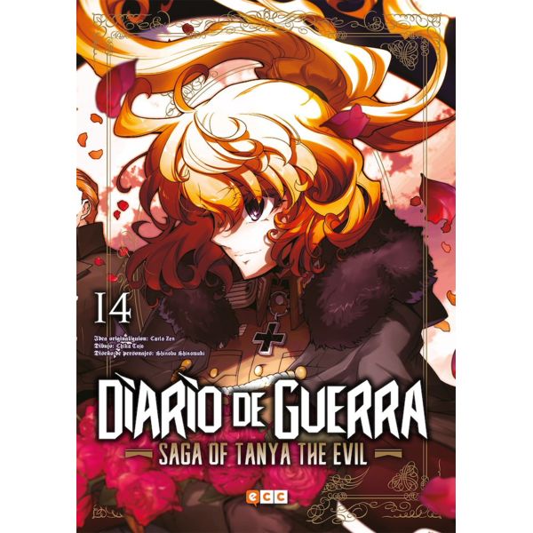 Diario de Guerra Saga of Tanya the Evil #14 Manga Oficial ECC Ediciones (Spanish)