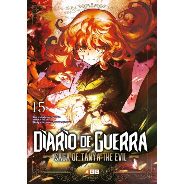 Diario de Guerra Saga of Tanya the Evil #15 Manga Oficial ECC Ediciones