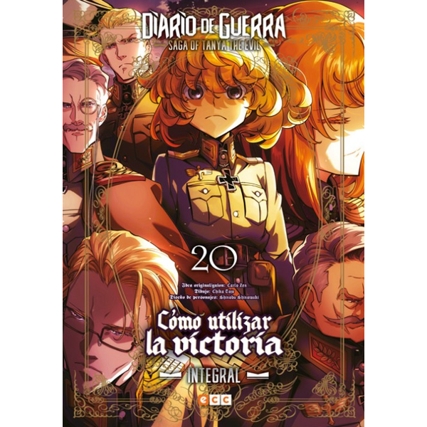 Diario de Guerra Saga of Tanya the Evil #20 Spanish Manga 