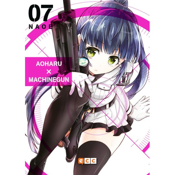 Aoharu X Machinegun #07 (spanish) Manga Oficial ECC Ediciones