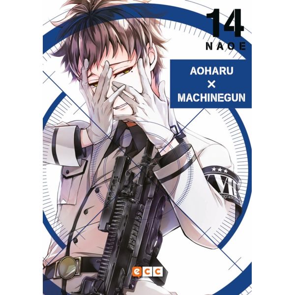 Aoharu X Machinegun #14 Manga Oficial ECC Ediciones