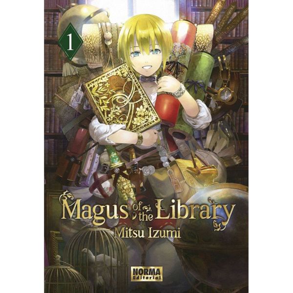 Magus of the Library #01 Manga Oficial Norma Editorial (Spanish)