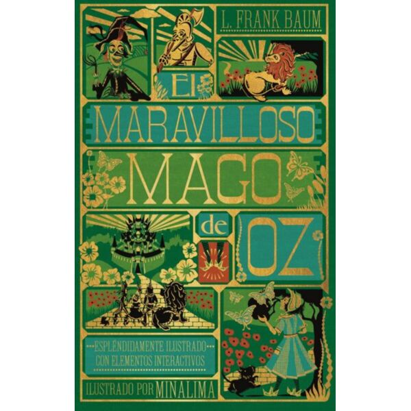 Libro Ilustrado El Maravilloso Mago de Oz de Minalima