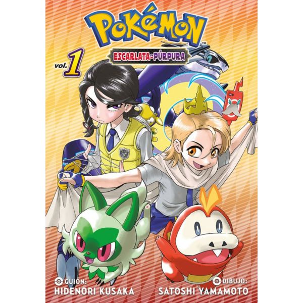Manga Pokémon Escarlata y Púrpura #01