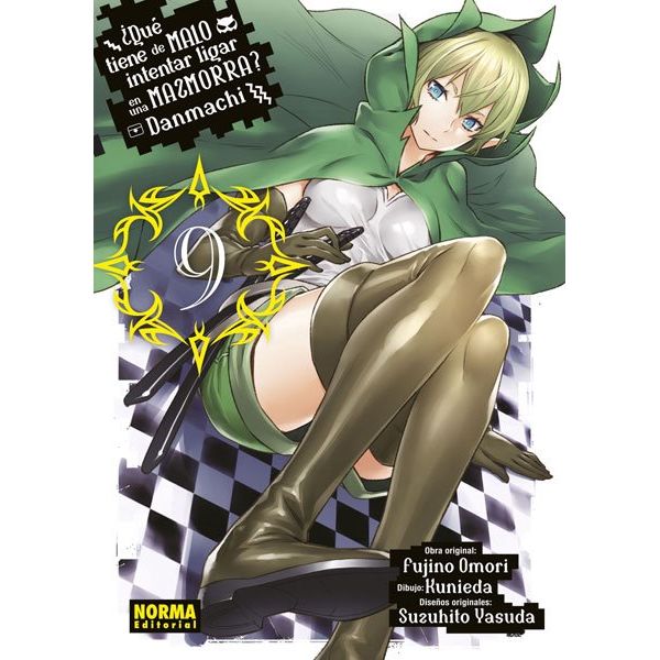 Danmachi ¿Qué tiene de malo intentar ligar en una mazmorra? #09 Manga Oficial Norma Editorial (spanish) 