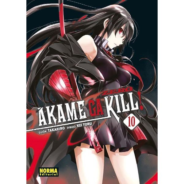 Akame Ga Kill Zero #10 Manga Oficial Norma Editorial (Spanish)
