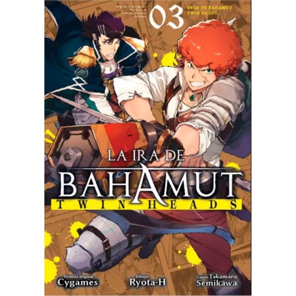 La Ira De Bahamut: Twin Heads #03 Manga Oficial Ediciones Babylon (spanish)