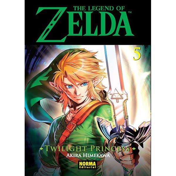 The Legend of Zelda  Twilight Princess #05 (spanish) Manga Oficial Norma Editorial