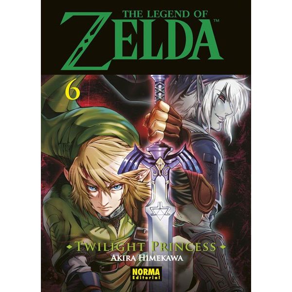 The Legend of Zelda  Twilight Princess #06 (spanish) Manga Oficial Norma Editorial