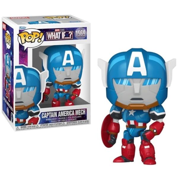 Funko Capitán América Mech What If...? Marvel Cómics POP! 1569