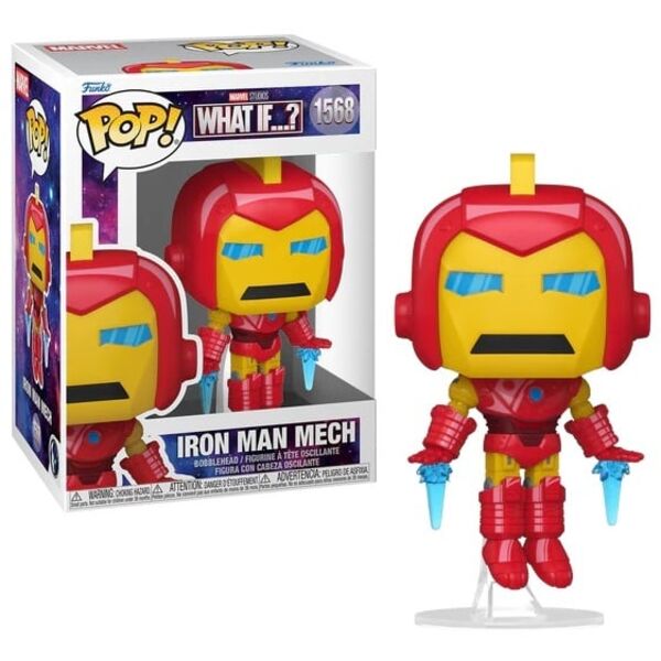 Funko Iron Man Mech What If...? Marvel Cómics POP! 1568