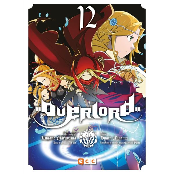 Overlord #12 Manga Oficial ECC Ediciones