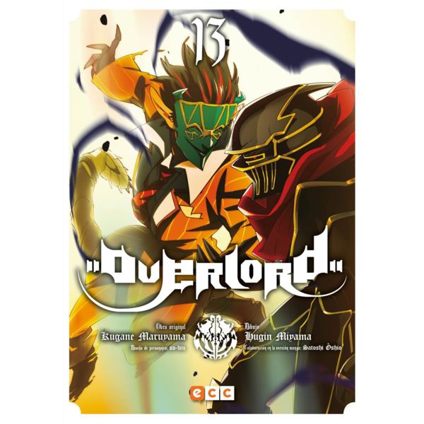 Overlord #13 Manga Oficial ECC Ediciones
