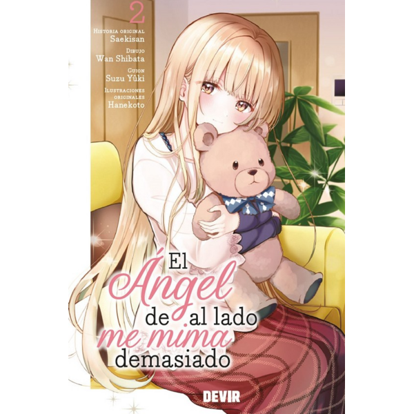 El ángel de al lado me mima demasiado #02 Spanish Manga