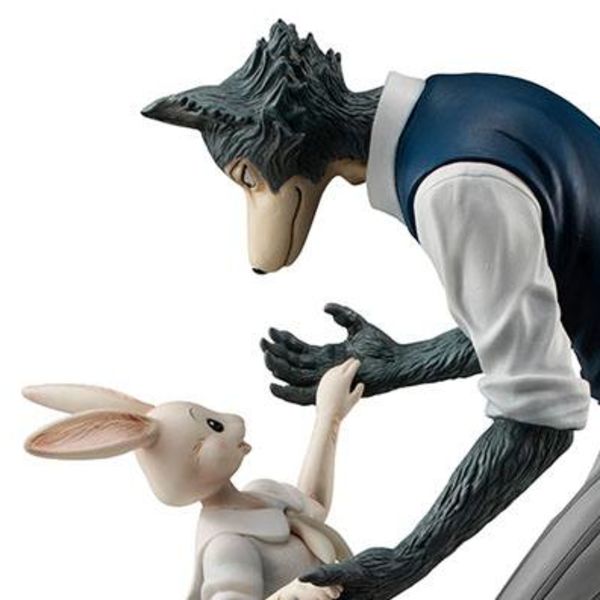 Figura Legoshi y Haru Shall We Dance Beastars Megahouse