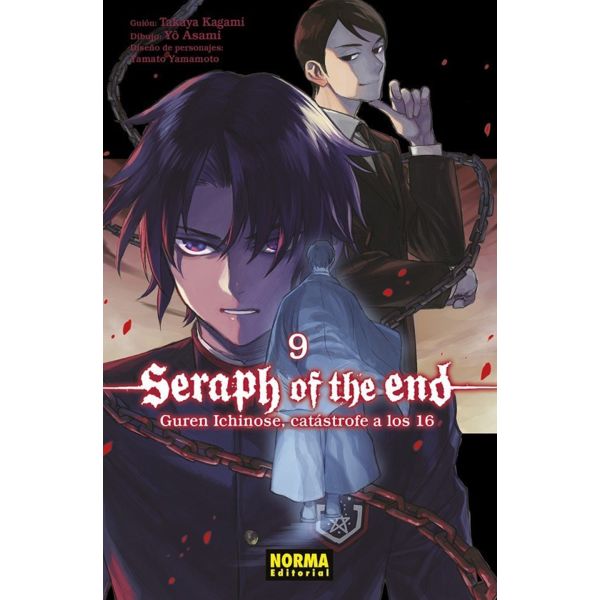 Seraph Of The End Guren Ichinose Catastrofe A Los Dieciseis #09 Manga Oficial Norma Editorial