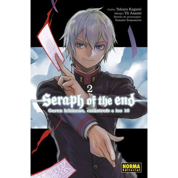 Seraph Of The End Guren Ichinose, Catástrofe A Los Dieciséis #02 Manga Oficial Norma Editorial (spanish)