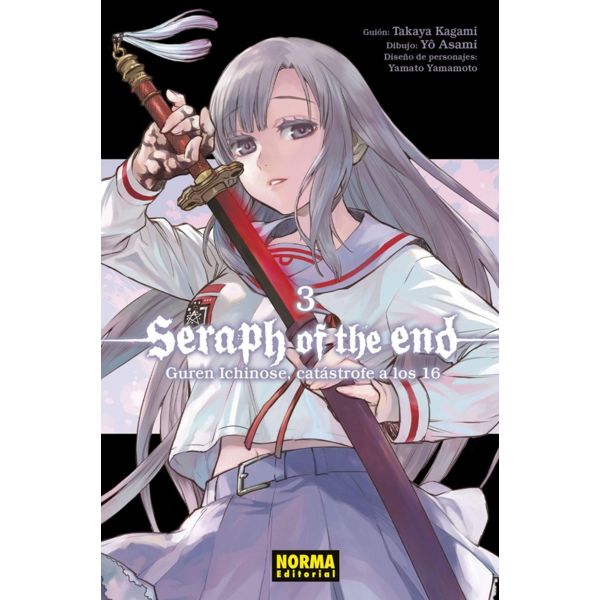 Seraph Of The End Guren Ichinose, Catástrofe A Los Dieciséis #03 Manga Oficial Norma Editorial