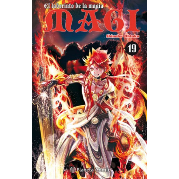 MAGI El laberinto de la magia #19 Manga Oficial Planeta Comic