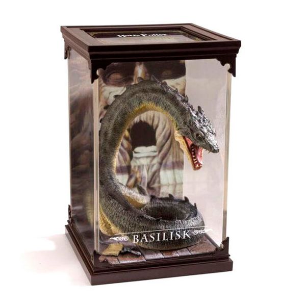 Figura Basilisco Harry Potter Magical Creatures Diorama