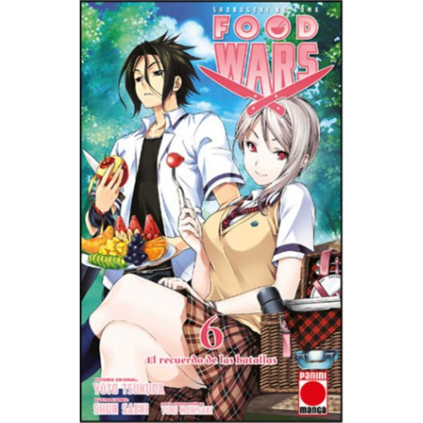 Food Wars Shokugeki no Soma #06 Manga Oficial Panini Manga