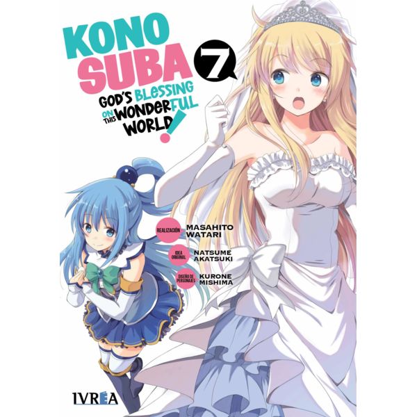 Konosuba #07 Manga Oficial Ivrea