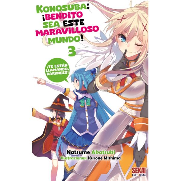 Novela Konosuba: ¡bendito sea este maravilloso mundo! #03