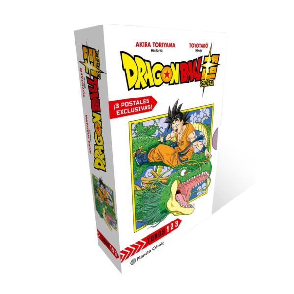 Starter Set Dragon Ball Super Volumes 1 to 3 Spanish Pack Manga   