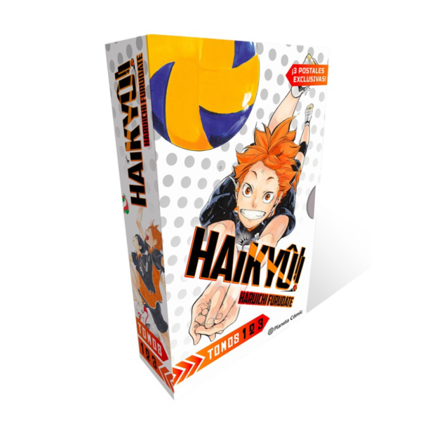 Starter Set Haikyu!! Volumes 1 to 3 Spanish Pack Manga   