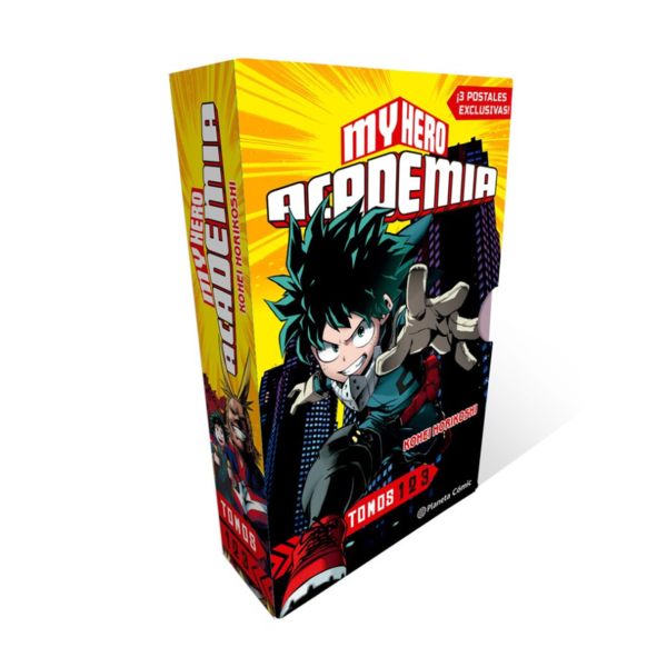 Pack Manga Starter Set My Hero Academia Volumen 1 a 3