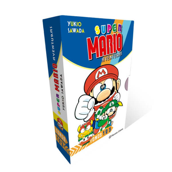 Starter Set Super Mario Volumes 1 to 3 Spanish Pack Manga   