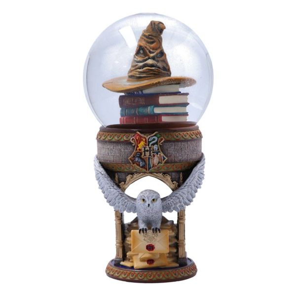 Hedwig and the Sorting Hat Snow Globe Harry Potter 