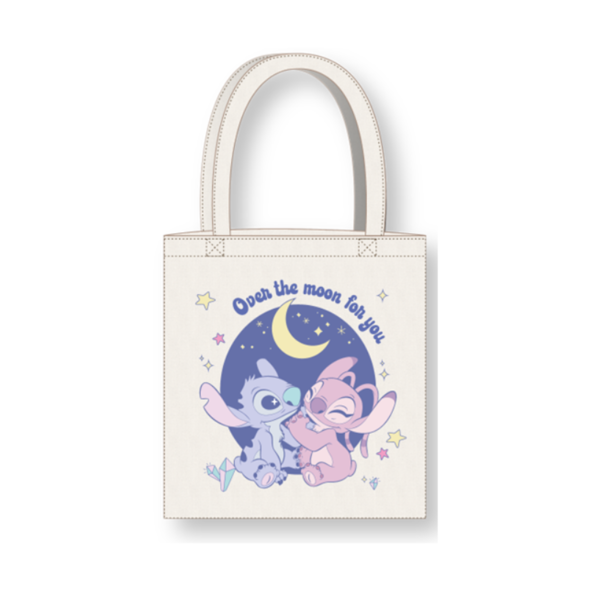 Over the Moon Tote Bag Lilo & Stitch Disney