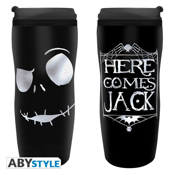 Vaso de Viaje Jack Skellington Pesadilla antes de Navidad Vaso de Viaje Jack Skellington Pesadilla antes de Navidad
