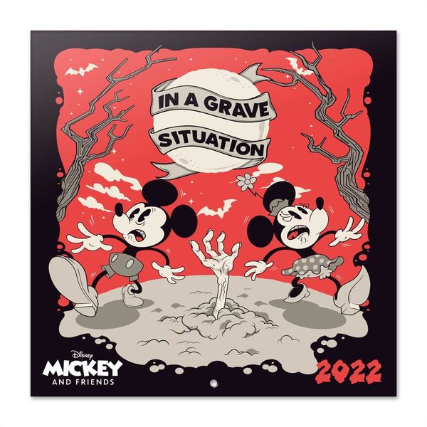 Calendario 2022 Mickey Mouse In A Grave Situation Disney